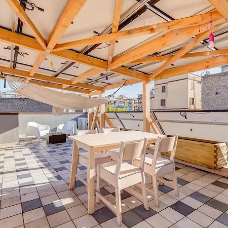 Private Rooftop Terrace 3 Min Walk To Metro Apartamento